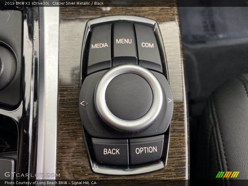 Glacier Silver Metallic / Black 2019 BMW X3 sDrive30i