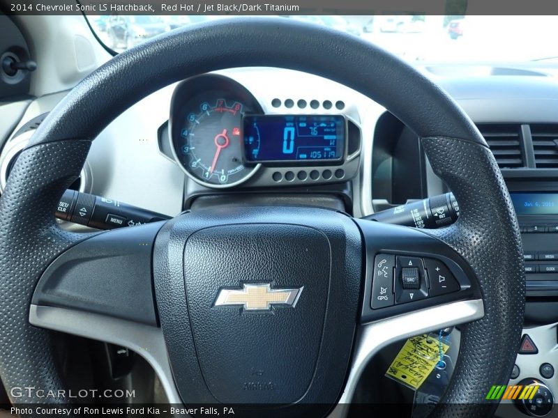  2014 Sonic LS Hatchback Steering Wheel