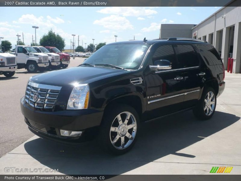 Black Raven / Ebony/Ebony 2007 Cadillac Escalade AWD