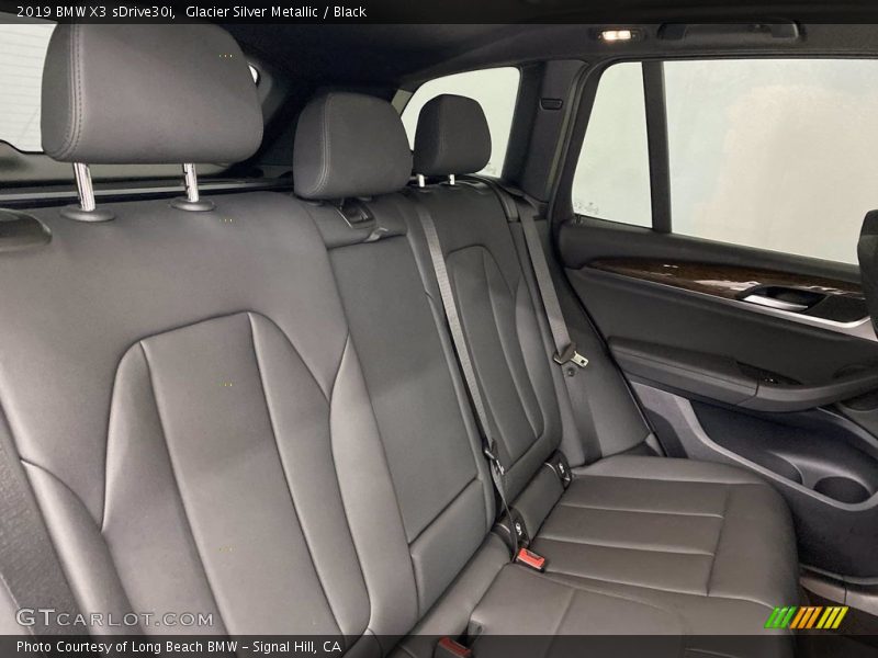 Glacier Silver Metallic / Black 2019 BMW X3 sDrive30i