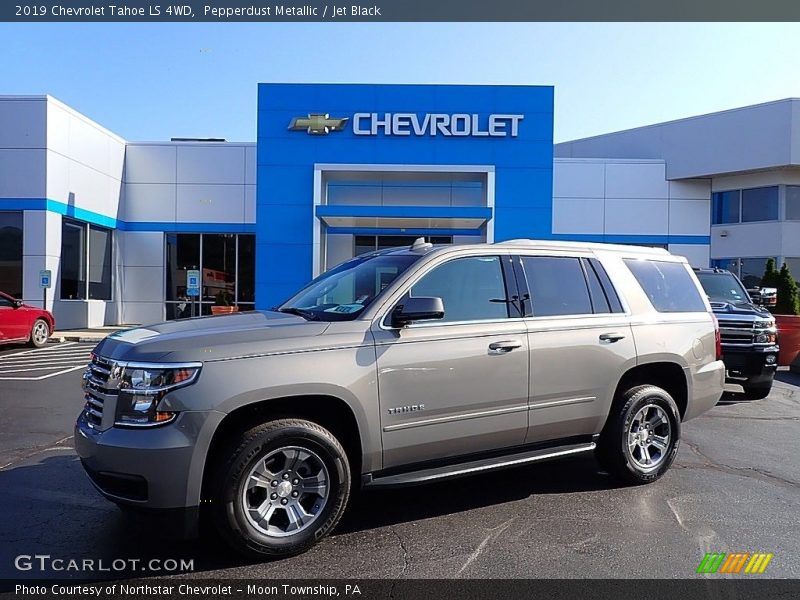 Pepperdust Metallic / Jet Black 2019 Chevrolet Tahoe LS 4WD