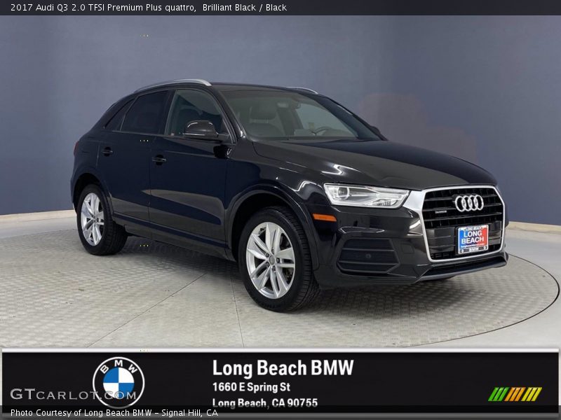 Brilliant Black / Black 2017 Audi Q3 2.0 TFSI Premium Plus quattro