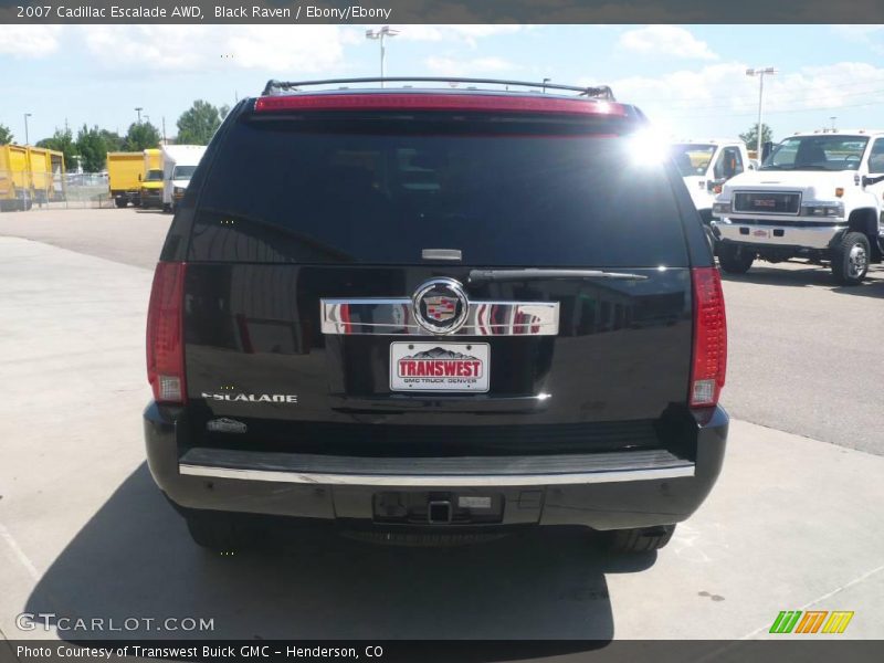 Black Raven / Ebony/Ebony 2007 Cadillac Escalade AWD