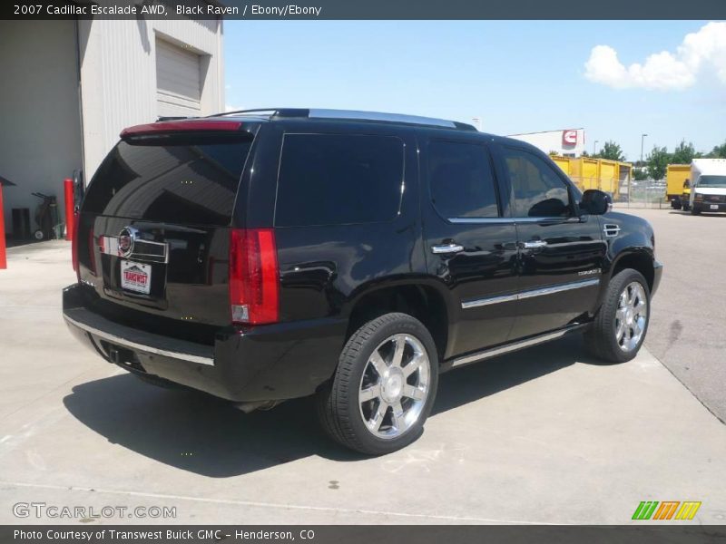 Black Raven / Ebony/Ebony 2007 Cadillac Escalade AWD