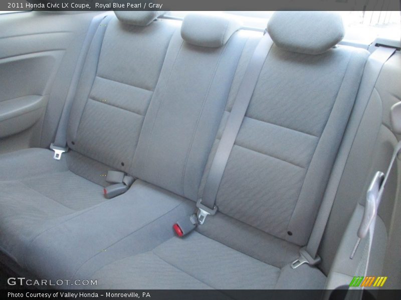 Royal Blue Pearl / Gray 2011 Honda Civic LX Coupe