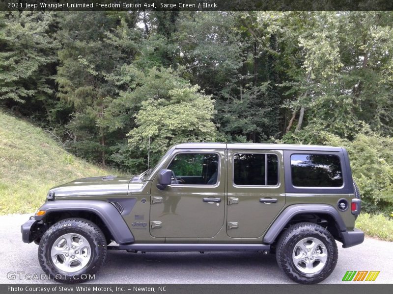  2021 Wrangler Unlimited Freedom Edition 4x4 Sarge Green
