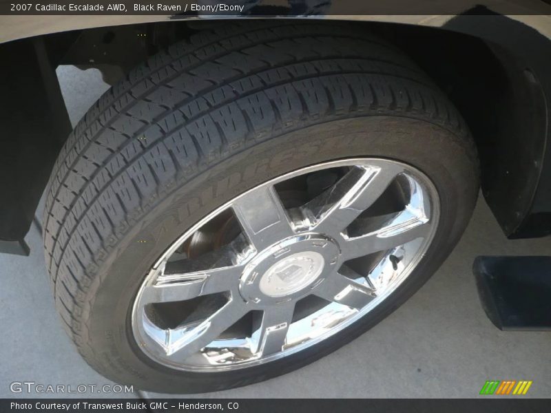 Black Raven / Ebony/Ebony 2007 Cadillac Escalade AWD