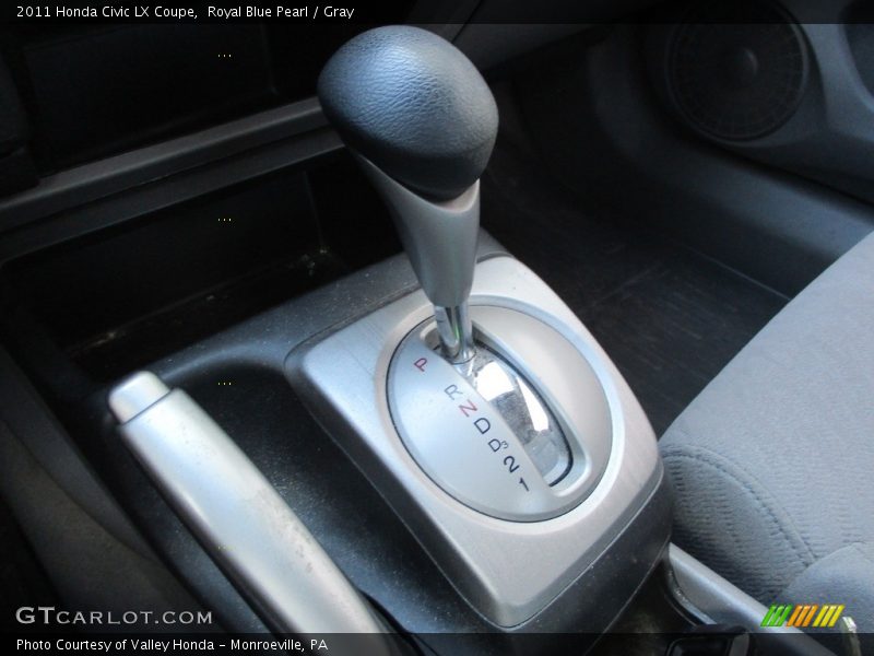 Royal Blue Pearl / Gray 2011 Honda Civic LX Coupe