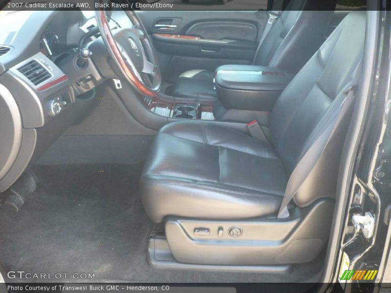 Black Raven / Ebony/Ebony 2007 Cadillac Escalade AWD
