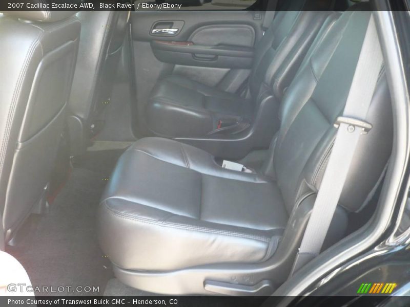 Black Raven / Ebony/Ebony 2007 Cadillac Escalade AWD