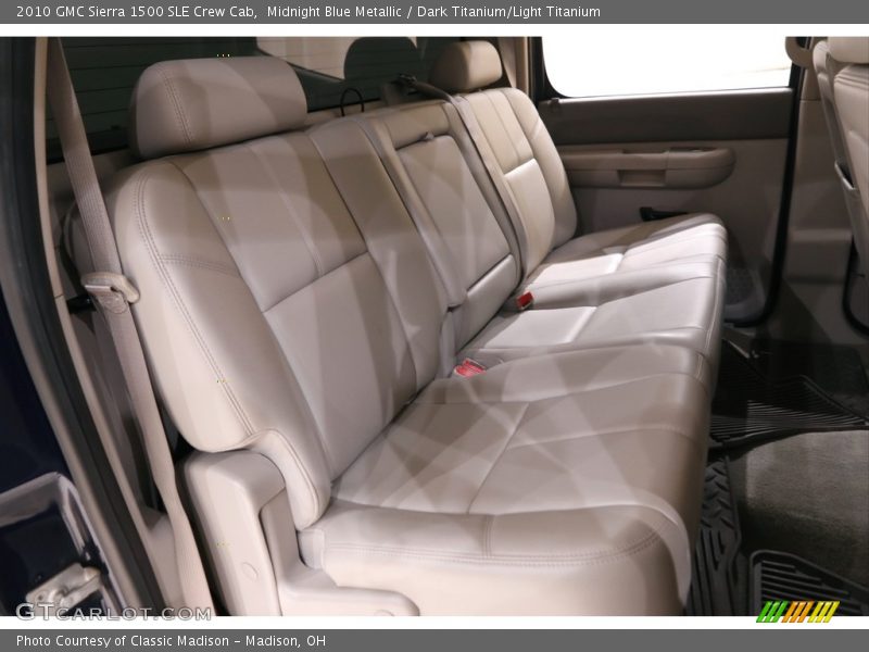 Midnight Blue Metallic / Dark Titanium/Light Titanium 2010 GMC Sierra 1500 SLE Crew Cab