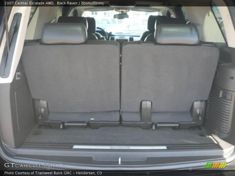 Black Raven / Ebony/Ebony 2007 Cadillac Escalade AWD