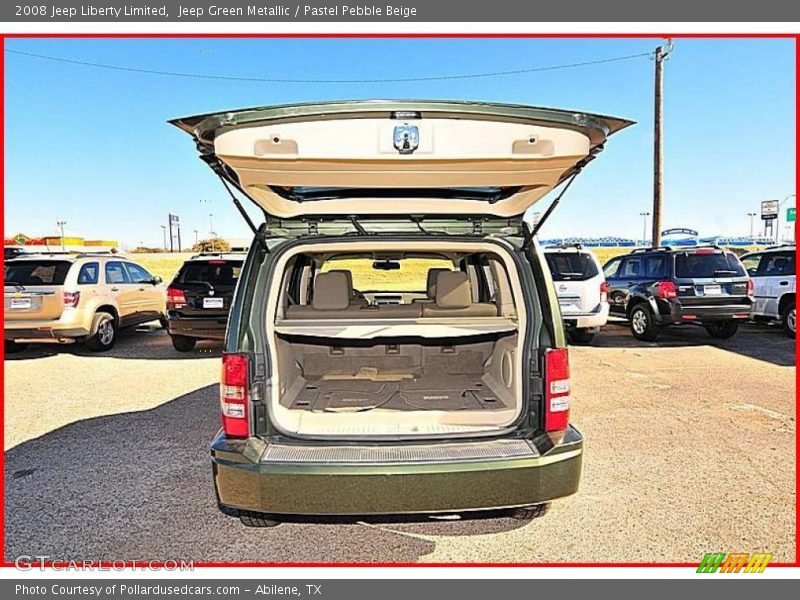 Jeep Green Metallic / Pastel Pebble Beige 2008 Jeep Liberty Limited