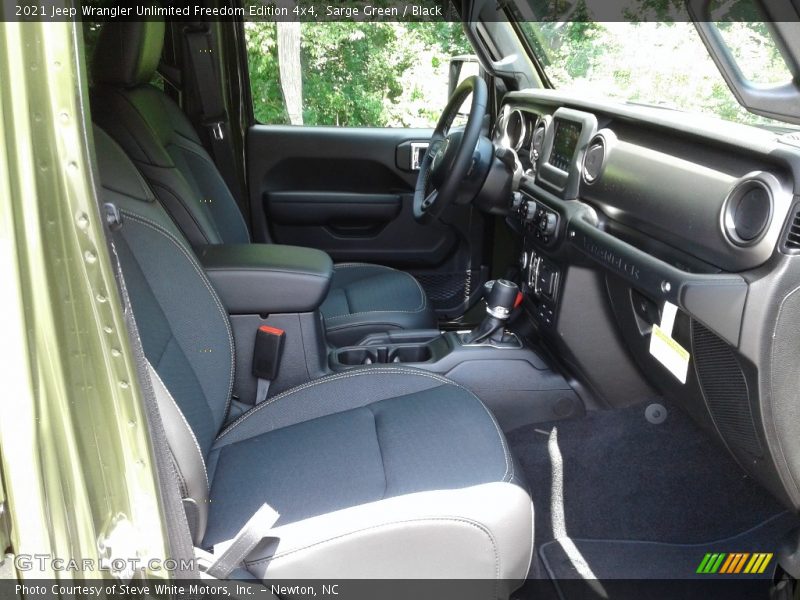 Sarge Green / Black 2021 Jeep Wrangler Unlimited Freedom Edition 4x4