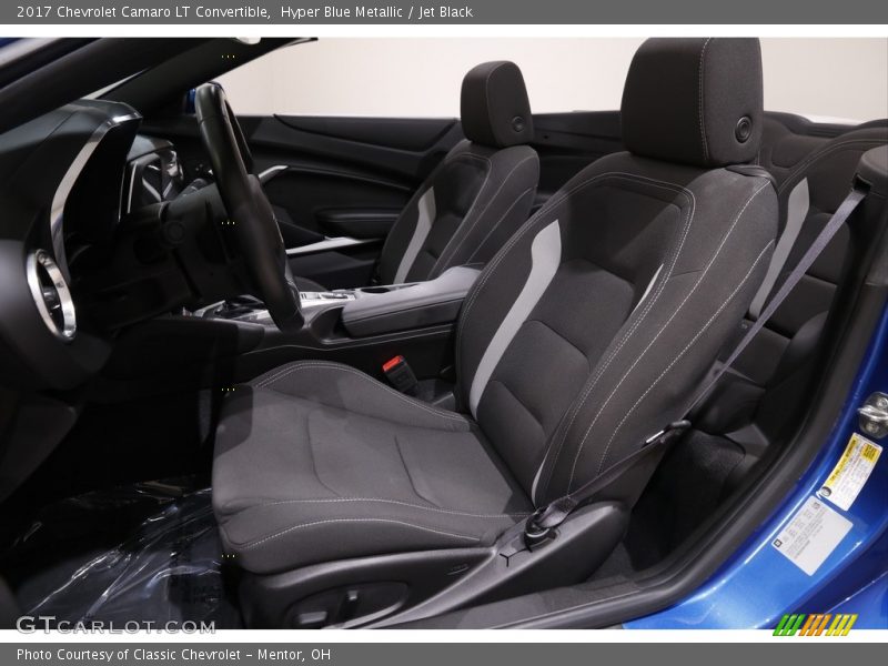 Hyper Blue Metallic / Jet Black 2017 Chevrolet Camaro LT Convertible
