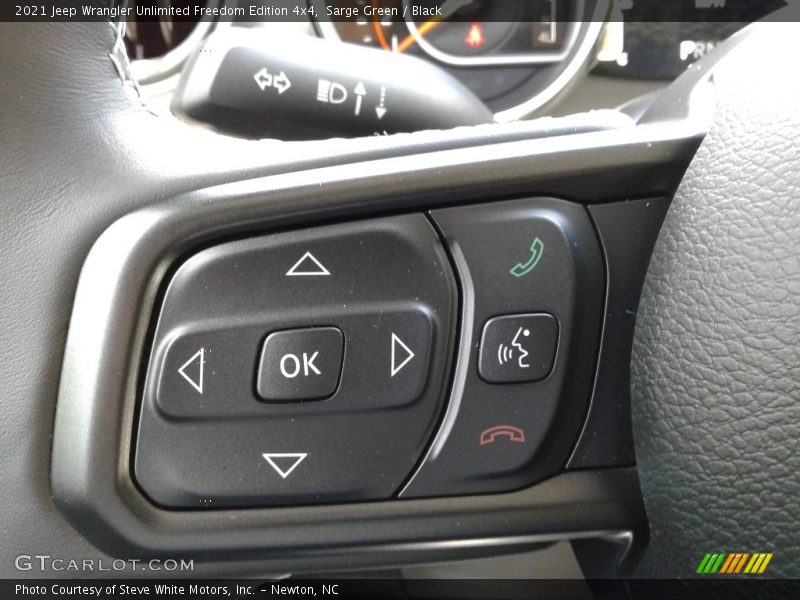  2021 Wrangler Unlimited Freedom Edition 4x4 Steering Wheel