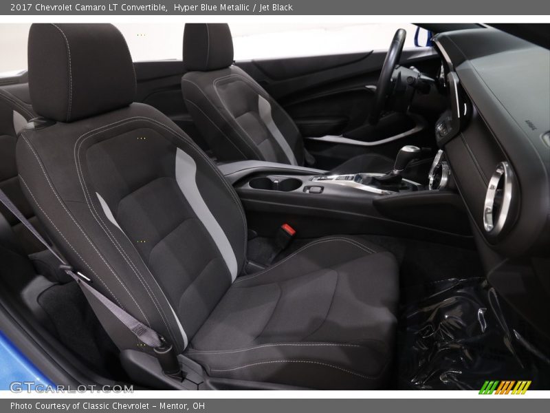 Hyper Blue Metallic / Jet Black 2017 Chevrolet Camaro LT Convertible