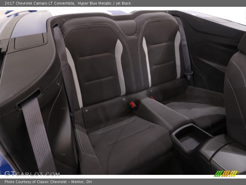 Hyper Blue Metallic / Jet Black 2017 Chevrolet Camaro LT Convertible
