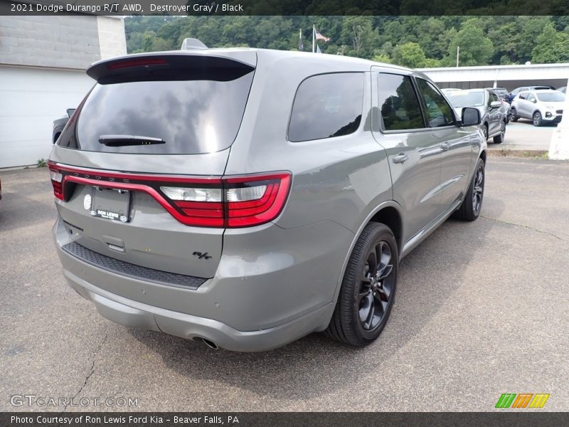 Destroyer Gray / Black 2021 Dodge Durango R/T AWD