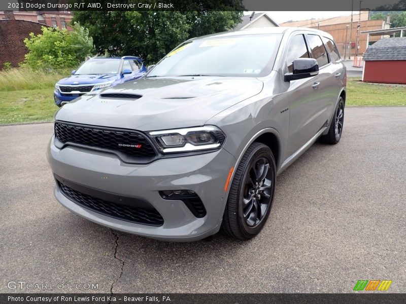 Destroyer Gray / Black 2021 Dodge Durango R/T AWD