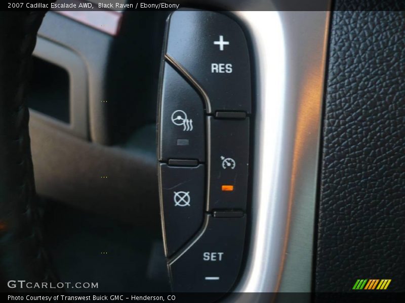 Black Raven / Ebony/Ebony 2007 Cadillac Escalade AWD