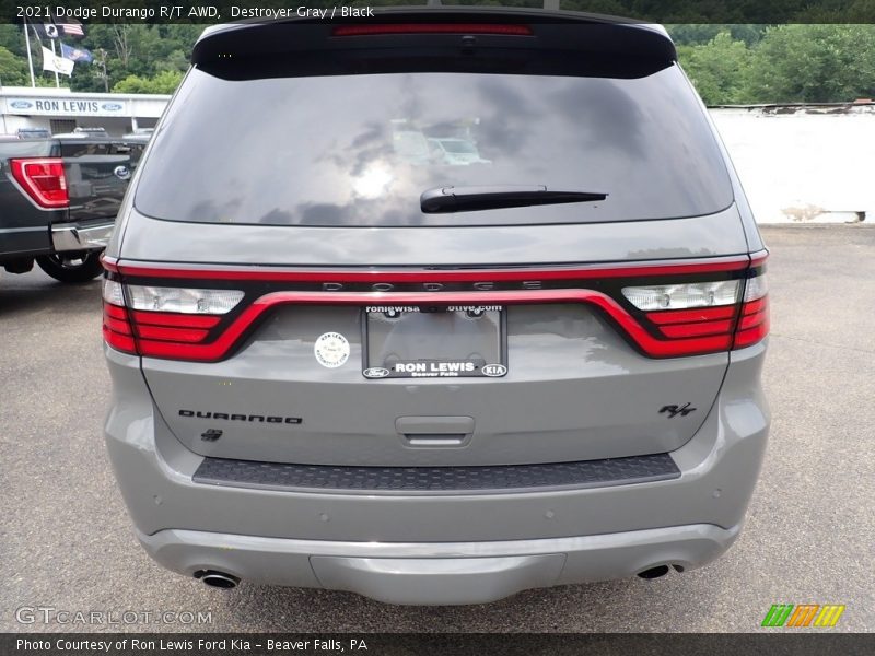 Destroyer Gray / Black 2021 Dodge Durango R/T AWD
