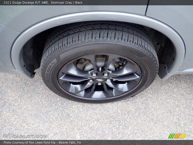 Destroyer Gray / Black 2021 Dodge Durango R/T AWD