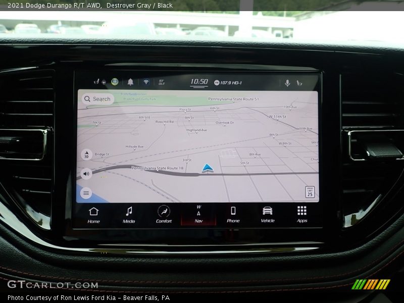 Destroyer Gray / Black 2021 Dodge Durango R/T AWD