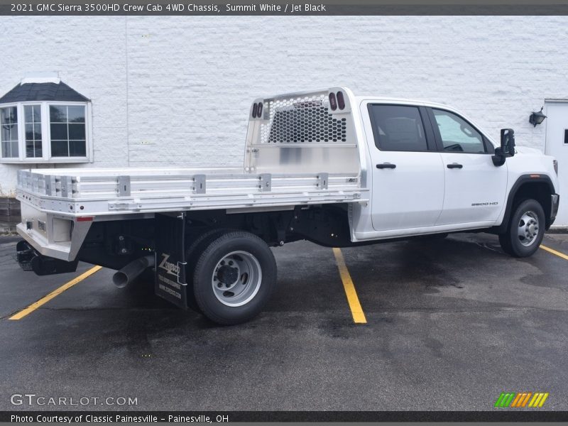 Summit White / Jet Black 2021 GMC Sierra 3500HD Crew Cab 4WD Chassis