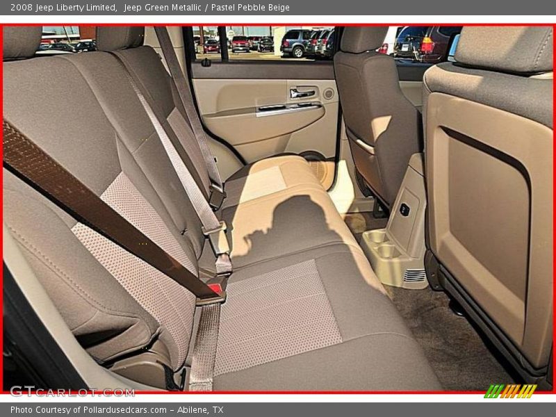 Jeep Green Metallic / Pastel Pebble Beige 2008 Jeep Liberty Limited