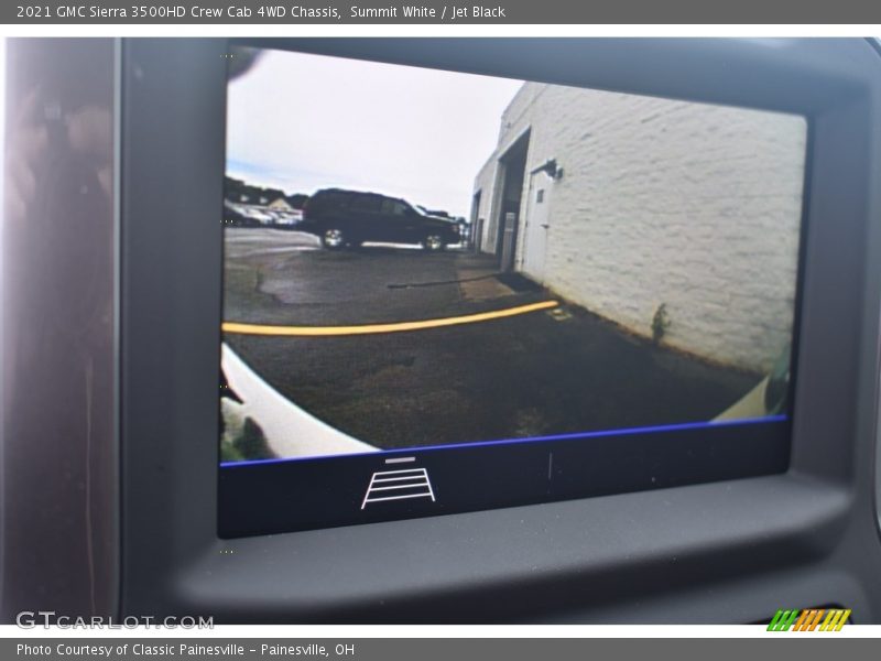 Summit White / Jet Black 2021 GMC Sierra 3500HD Crew Cab 4WD Chassis
