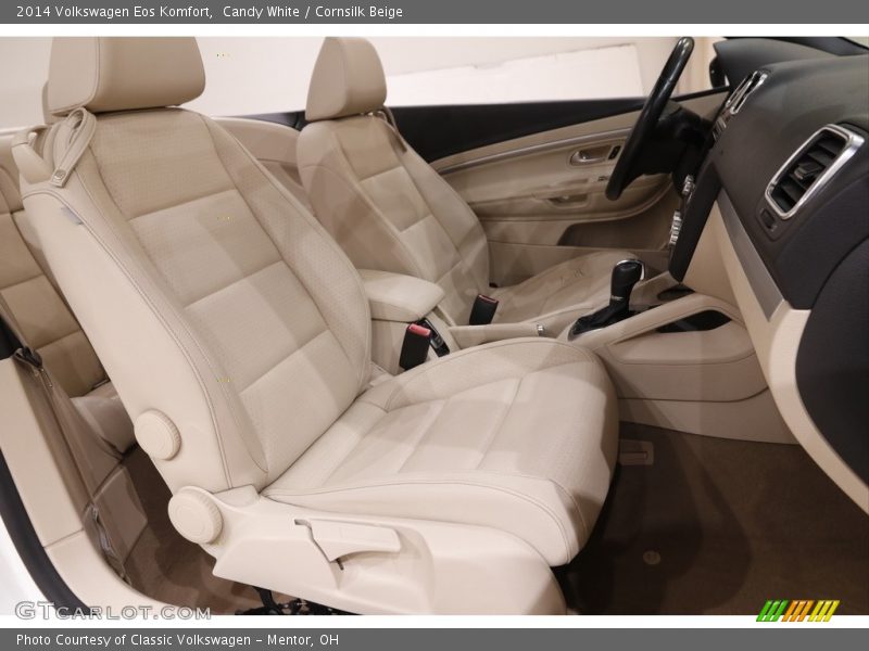 Candy White / Cornsilk Beige 2014 Volkswagen Eos Komfort