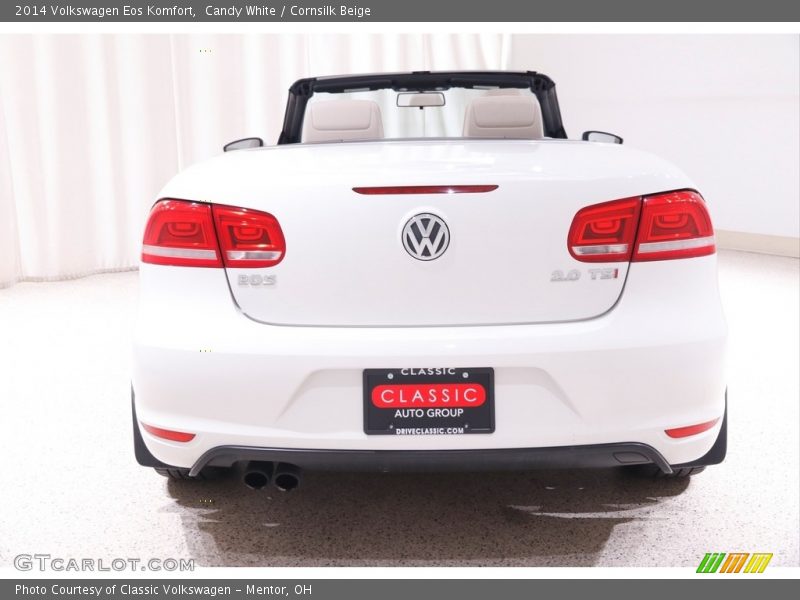 Candy White / Cornsilk Beige 2014 Volkswagen Eos Komfort