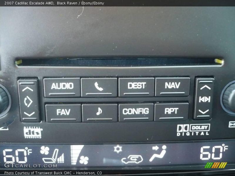 Black Raven / Ebony/Ebony 2007 Cadillac Escalade AWD