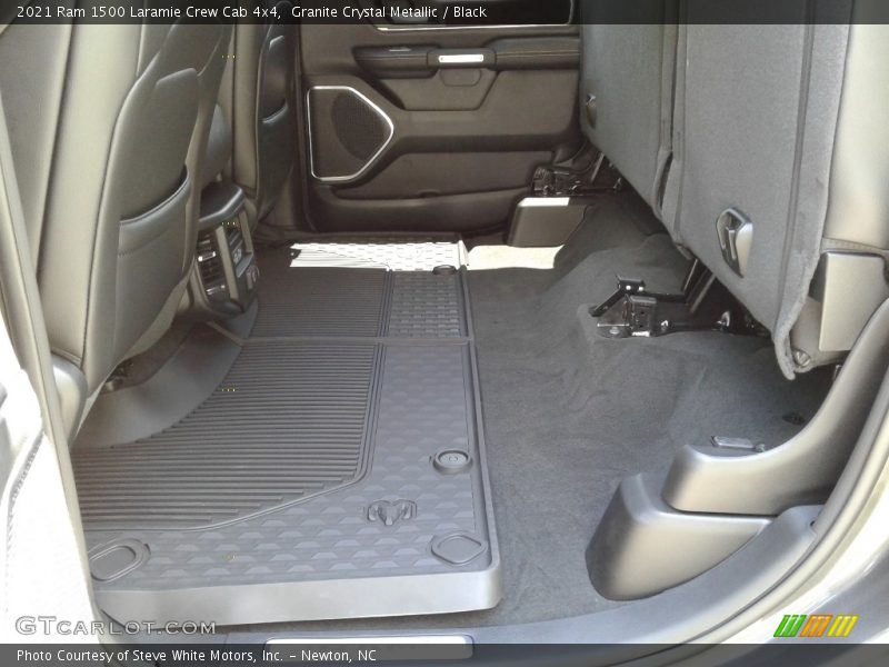 Granite Crystal Metallic / Black 2021 Ram 1500 Laramie Crew Cab 4x4