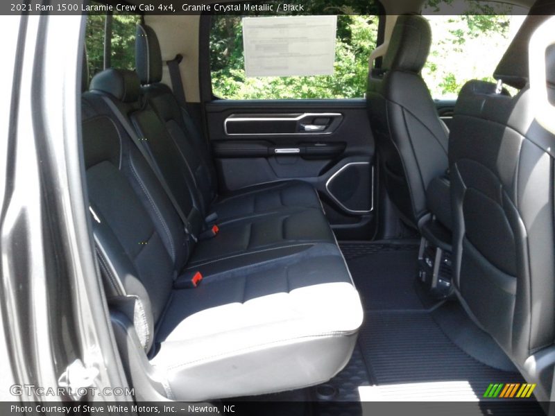 Granite Crystal Metallic / Black 2021 Ram 1500 Laramie Crew Cab 4x4