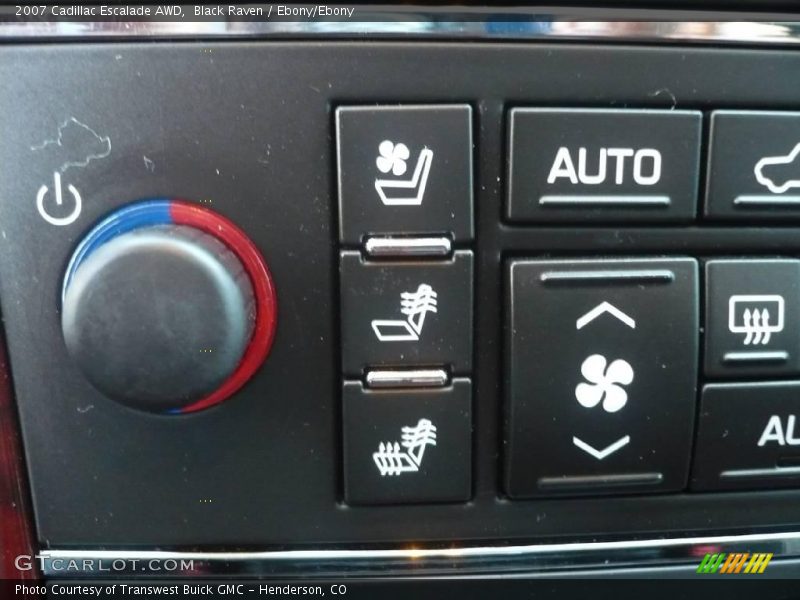 Black Raven / Ebony/Ebony 2007 Cadillac Escalade AWD