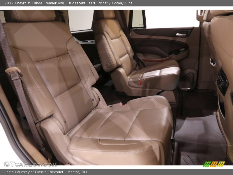 Iridescent Pearl Tricoat / Cocoa/Dune 2017 Chevrolet Tahoe Premier 4WD