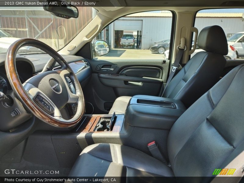 Onyx Black / Ebony 2013 GMC Yukon Denali AWD