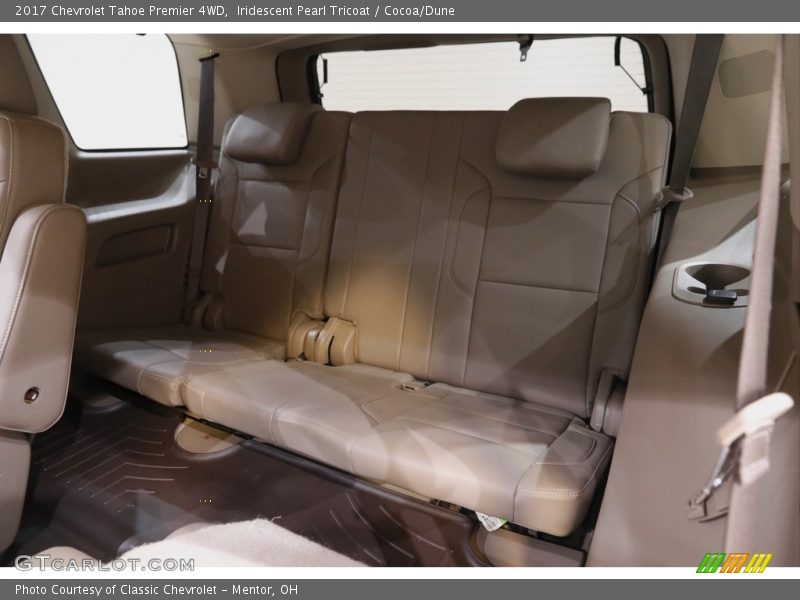 Iridescent Pearl Tricoat / Cocoa/Dune 2017 Chevrolet Tahoe Premier 4WD