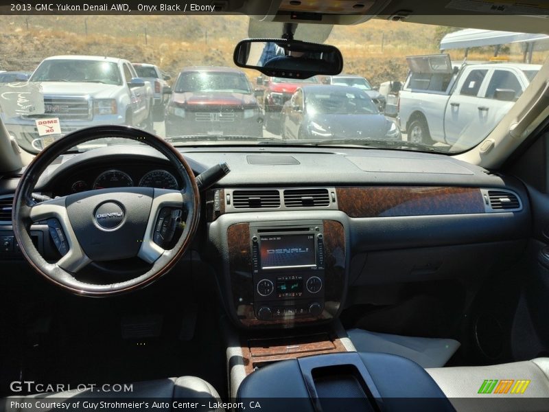 Onyx Black / Ebony 2013 GMC Yukon Denali AWD