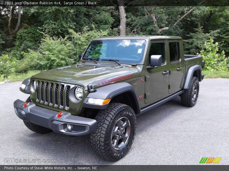 Sarge Green / Black 2021 Jeep Gladiator Rubicon 4x4