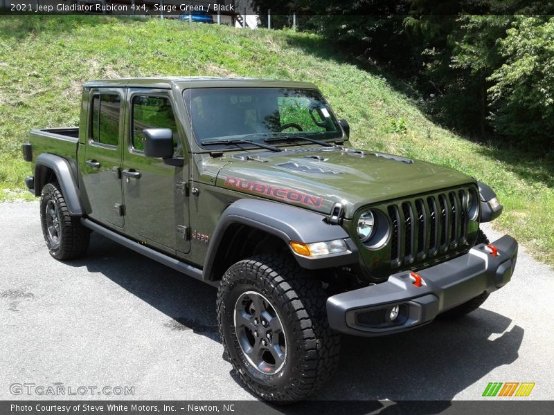 Sarge Green / Black 2021 Jeep Gladiator Rubicon 4x4
