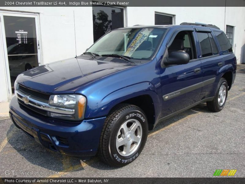 Indigo Blue Metallic / Dark Pewter 2004 Chevrolet TrailBlazer LS 4x4