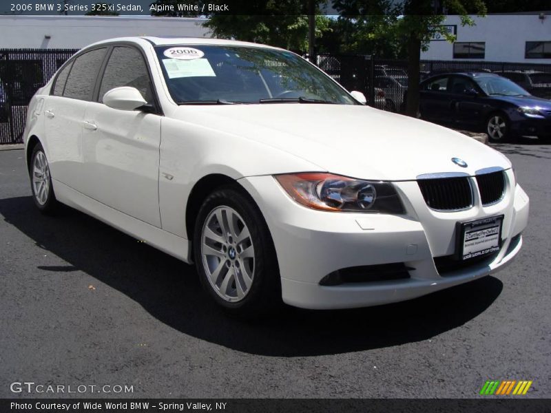 Alpine White / Black 2006 BMW 3 Series 325xi Sedan