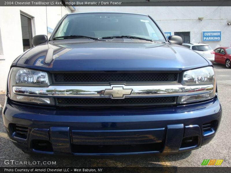 Indigo Blue Metallic / Dark Pewter 2004 Chevrolet TrailBlazer LS 4x4