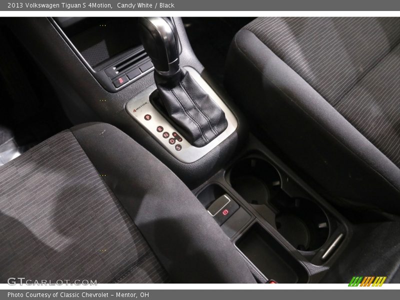Candy White / Black 2013 Volkswagen Tiguan S 4Motion