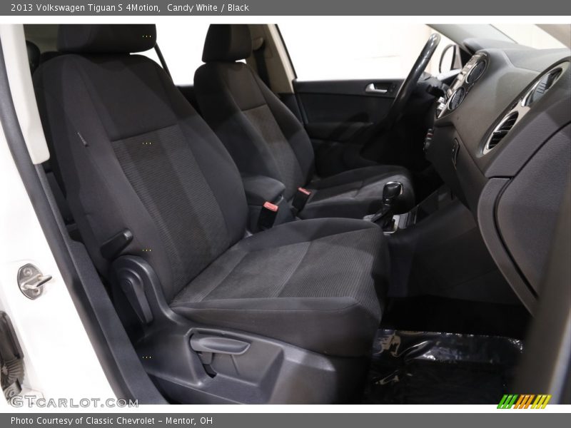 Candy White / Black 2013 Volkswagen Tiguan S 4Motion