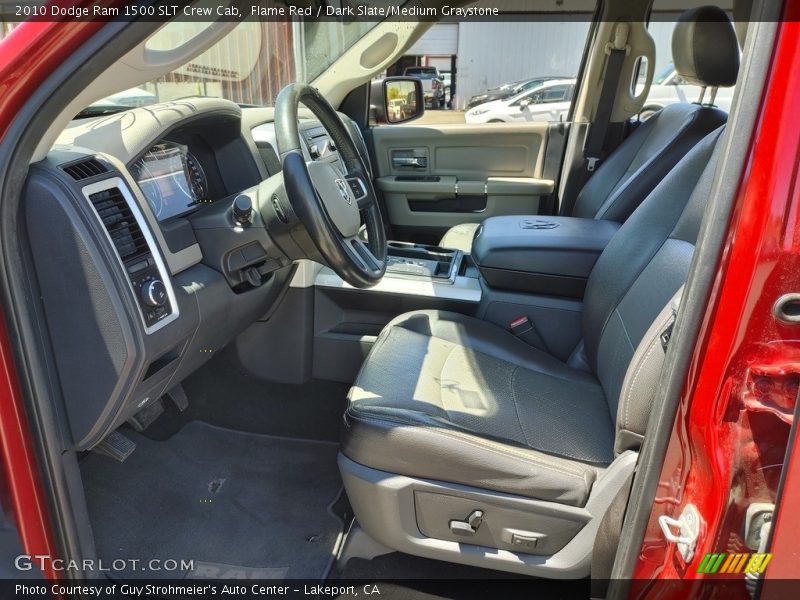 Flame Red / Dark Slate/Medium Graystone 2010 Dodge Ram 1500 SLT Crew Cab