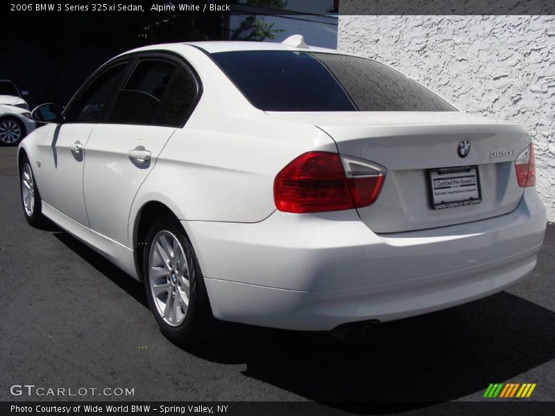 Alpine White / Black 2006 BMW 3 Series 325xi Sedan